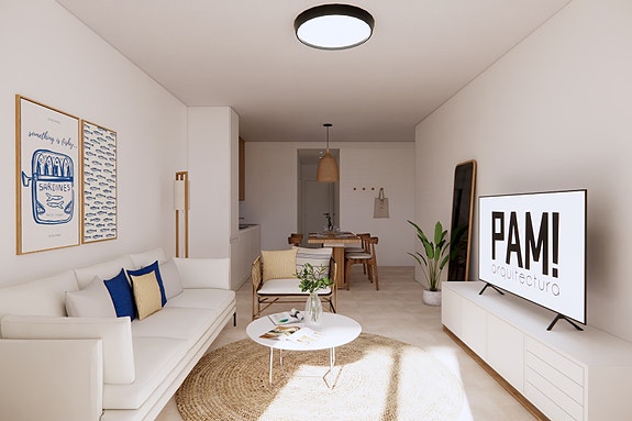 Nytt boligprosjekt med felles takterrasse og basseng - Kun 100 meter fra sjøen