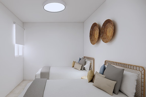 Nytt boligprosjekt med felles takterrasse og basseng - Kun 100 meter fra sjøen