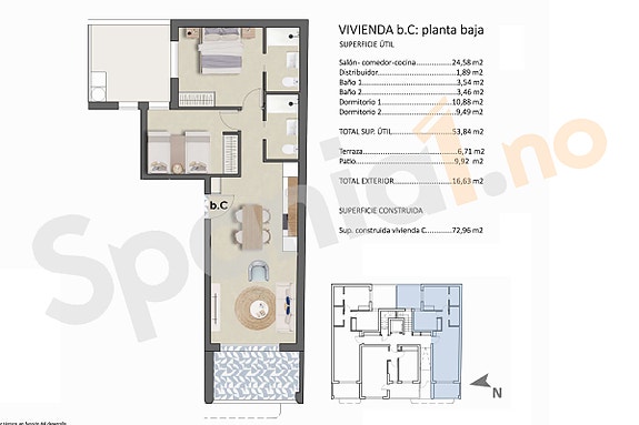 Moderne leilighet ved sjøen - Gangavstand til strand og promenade