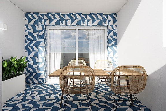 Nybygg med basseng og felles takterrasse - Kun 100 meter fra sjøen