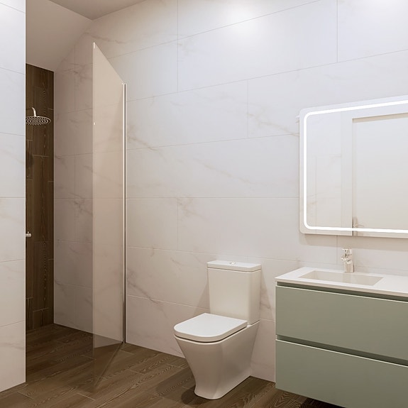 Flott villa nær stranden - 3 soverom, 3 bad og privat basseng med gode uteområder