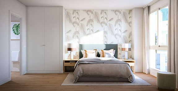 Ny leilighet med 4 soverom nær stranden - Moderne bolig med basseng og treningsrom