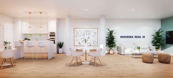 Ny leilighet med 4 soverom nær stranden - Moderne bolig med basseng og treningsrom