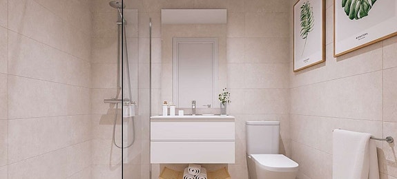 Ny leilighet med 4 soverom nær stranden - Moderne bolig med basseng og treningsrom