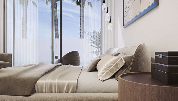 Moderne rekkehus med privat basseng - Ligger i resort med leiligheter og fellesanlegg