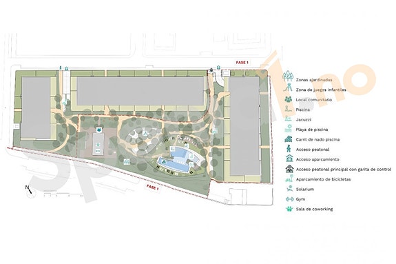 Nøkkelferdig leilighet med 4 soverom nær stranden - Moderne bolig med basseng og treningsrom