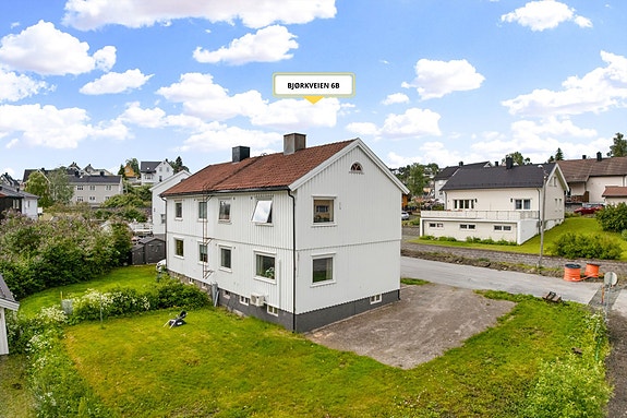 Velkommen til Bjørkveien 6B! - Foto: Hanna Linnea Kristensen