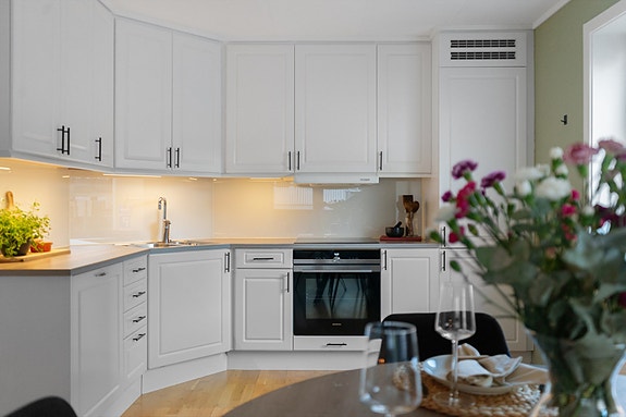 En stilren løsning som kombinerer funksjon og design på en elegant måte