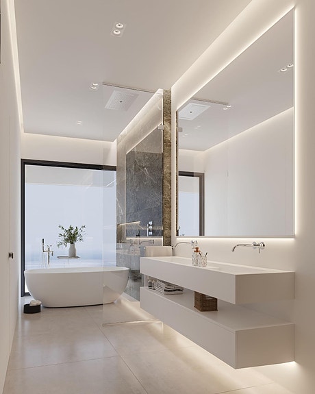 Luksuriøs villa med 4 soverom og 4 bad, privat basseng og takterrasse - Kun 200 meter fra stranden i Calahonda