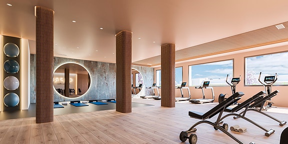 Moderne leiligheter med 2 og 3 soverom i Estepona - Basseng, treningsrom og coworking