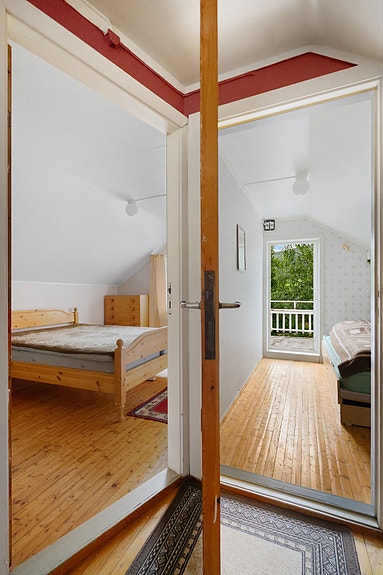 God planløsning med flere soverom i andre etasje