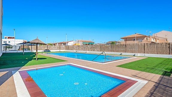 Toppleilighet med havutsikt - Kun 250 meter fra stranden i Santiago de la Ribera