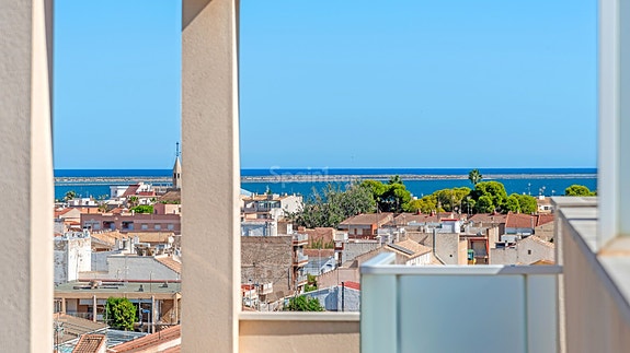 Toppleilighet med havutsikt - Kun 250 meter fra stranden i Santiago de la Ribera