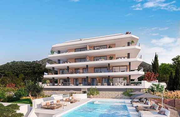 HAVUTSIKT! Penthouse med stor terrasse på 51m² - Nydelige fellesområder