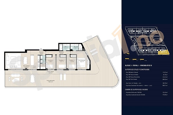 Eksklusiv Penthouse | 4 soverom | Gangavstand til nydelig strand | Fantastiske fellesområder