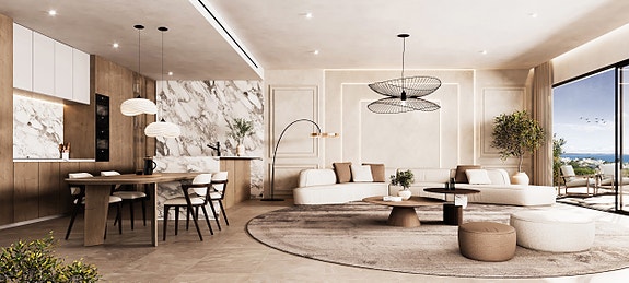 Nybygg! Luksuriøs leilighet | Gangavstand til nydelig strand | Fantastiske fellesområder