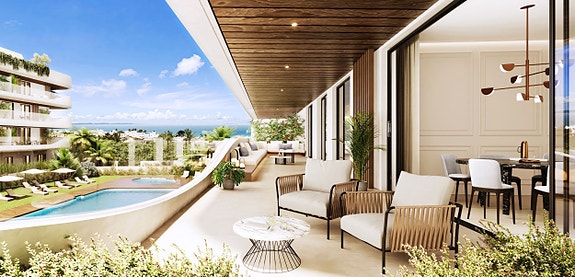 Eksklusiv Penthouse | 4 soverom | Gangavstand til nydelig strand | Fantastiske fellesområder