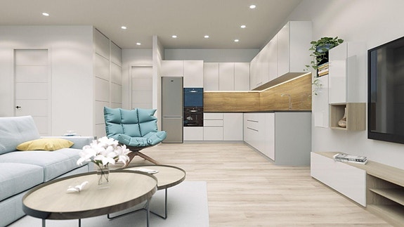 Ny moderne leilighet med 3 soverom og 2 bad - Nær sentrum og kun 600 meter fra stranden