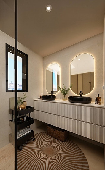 Toppleilighet nær stranden | 3 soverom og 3 bad | Høye kvaliteter | Attraktiv beliggenhet