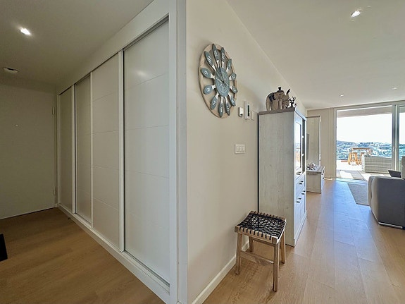 Eksklusiv penthouse med panoramautsikt - Fellesområde med spa, trening, lekeplass og paddle baner - 3 soverom og 2 bad