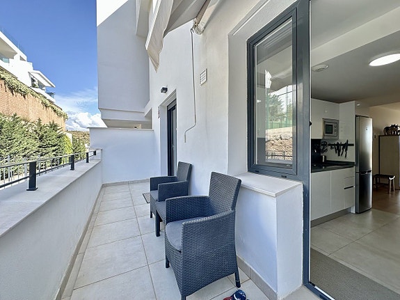 Eksklusiv penthouse med panoramautsikt - Fellesområde med spa, trening, lekeplass og paddle baner - 3 soverom og 2 bad