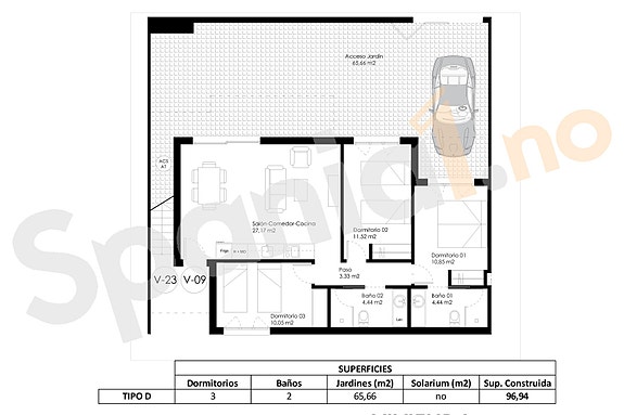 Moderne leiligheter med 3 soverom og 2 bad | Fellesområde med grøntanlegg og basseng | Parkering og bod