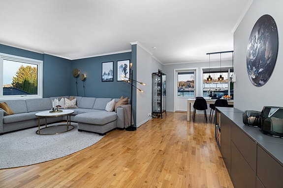 Åpen og sosial planløsning med god romfølelse