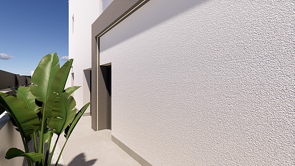 Eksklusiv villa med 3 soverom, privat basseng og takterrasse i Benijófar