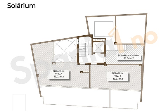 Penthouse like ved Playa del Cura - Stor terrasse og egen privat takterrasse