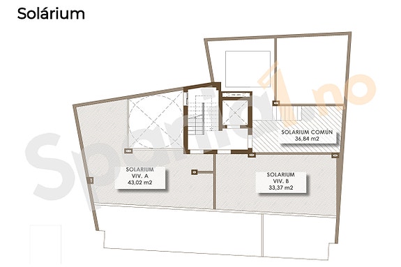 Penthouse like ved Playa del Cura - Stor terrasse og egen privat takterrasse