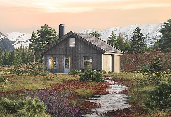 MER - en smart og kompakt hytte!
Illustrasjonsbilde.