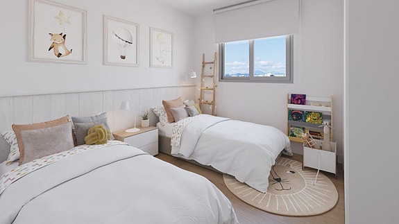 Leilighet med 3 soverom og romslig terrasse i eksklusivt boligkompleks med basseng og treningsrom