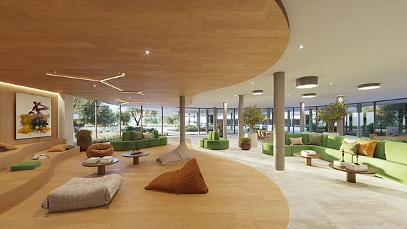 Luksuriøs penthouse-leilighet med 3 soverom | Terrasse på 160m2 med basseng | Eksklusive fellesområder