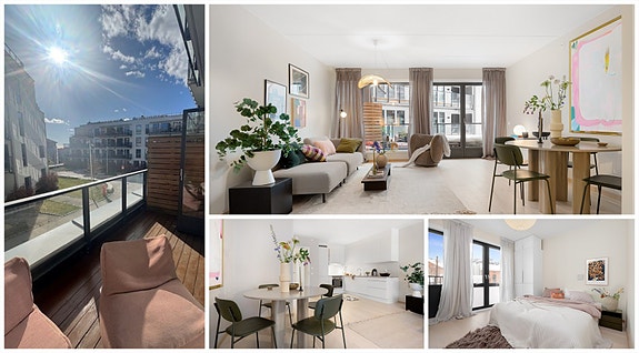 Velkommen til Carl Berner Torg - Her ligger alt til rette for en enkel hverdag med tøffelavstand til matbutikken, og både T-bane og trikk i umiddelbar nærhet!