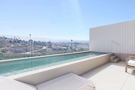 Nybygg! Villa i kjede med 4 soverom og 3 bad - Moderne design og privat basseng