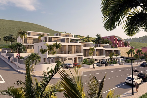 Nybygg! Villa i kjede med 4 soverom og 3 bad - Moderne design og privat basseng