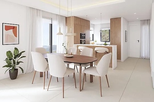 Nybygg! Villa i kjede med 4 soverom og 3 bad - Moderne design og privat basseng