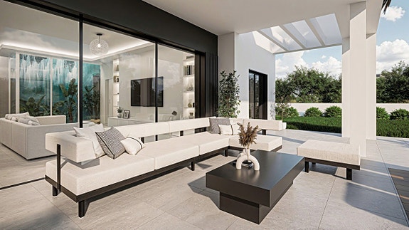 Moderne villaer på ett plan med 4 soverom - Store tomter og premium fasiliteter