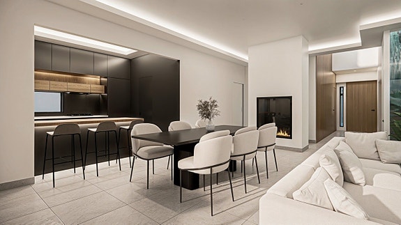 Moderne villaer på ett plan med 4 soverom - Store tomter og premium fasiliteter