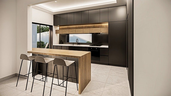 Moderne villaer på ett plan med 4 soverom - Store tomter og premium fasiliteter