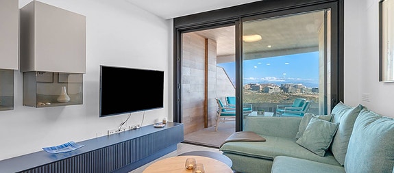 REDUSERT PRIS! Moderne leilighet med 3 soverom, møblert og med stor takterrasse - Topp utsikt i Gran Alacant