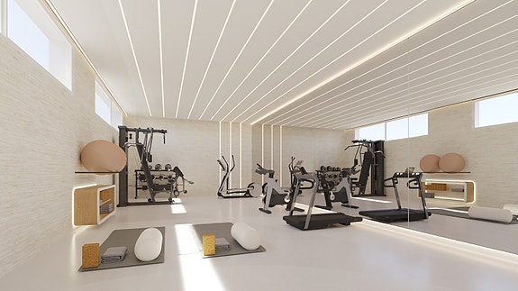 HAVUTSIKT! Eksklusiv penthouse-leilighet med gangavstand til strand | Takterrasse med privat basseng | Gym og SPA