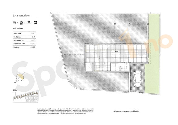 Moderne villa ved La Finca Golf - 4 soverom, stor kjeller og privat basseng