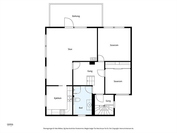Plantegning 2.etasje