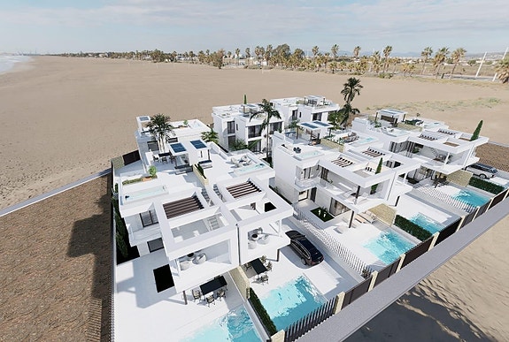 Luksusvilla med 3 soverom og 3 bad - Stor takterrasse med pergola og utekjøkken - Privat basseng