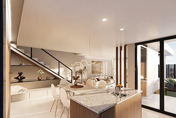 Luksusvilla med 3 soverom og 3 bad - Stor takterrasse med pergola og utekjøkken - Privat basseng