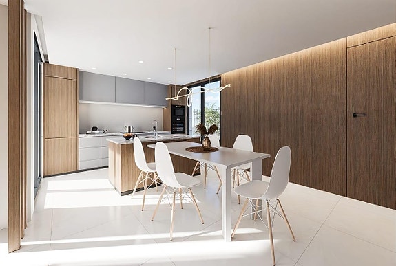 Luksusvilla med 3 soverom og 3 bad - Stor takterrasse med pergola og utekjøkken - Privat basseng