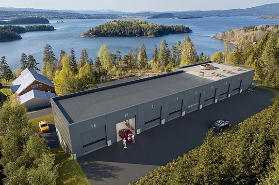 Utsikt over Steinsfjorden.