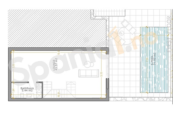 Ny villa med 3 soverom og 3 bad - Takterrasse - Nydelig uteplass med privat basseng - Parkering!