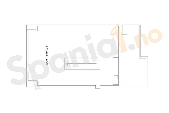 Havutsikt! Penthouse med stor takterrasse og panoramautsikt | Flotte fellesområder | Kun 500 m fra havet |
